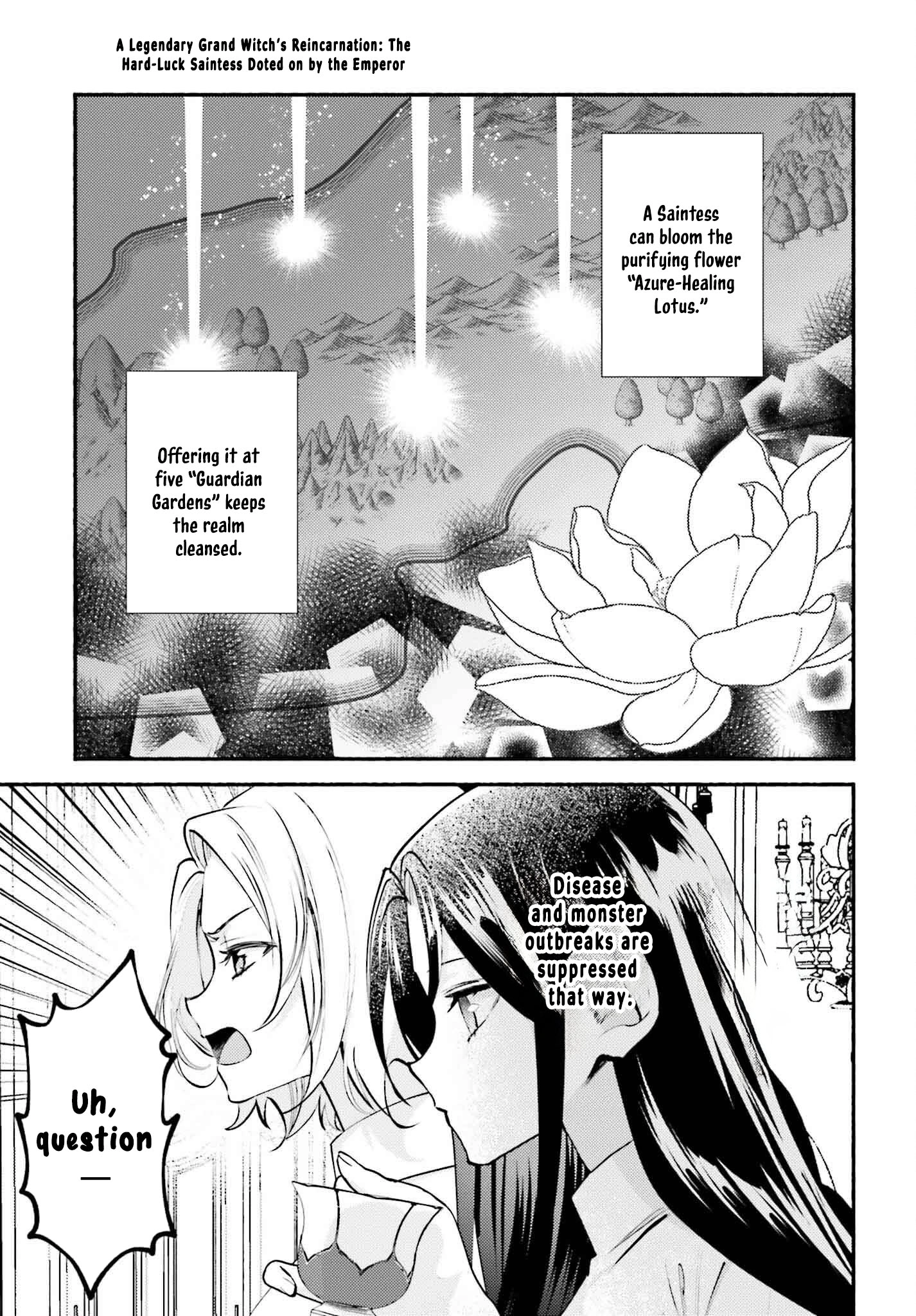 The Neglected Saint, Once a Legendary Witch, Is Now Beloved by the Emperor. Chapter 1 Page 10